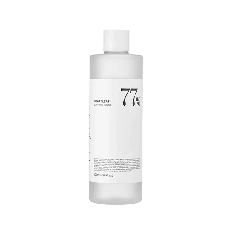 Korean HeartLeaf 77% anua Skin care Set Exfoliating Cleanser Moisturizing Toner Removing Makeup Hydration Cleasing Milk